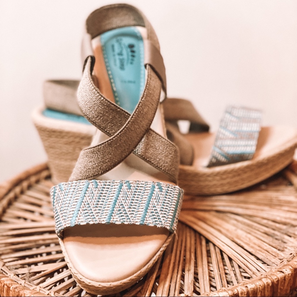 Spring step heels